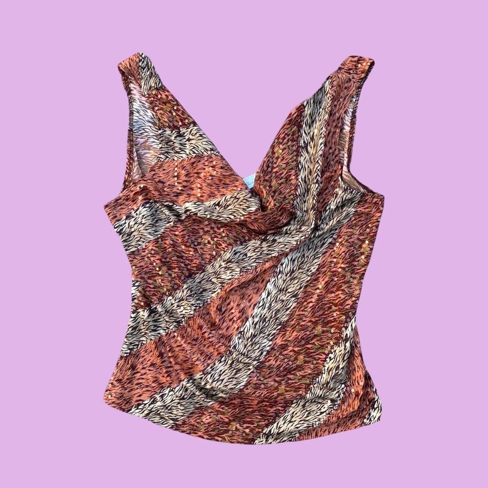 FUNKY DISCO SEQUIN TOP